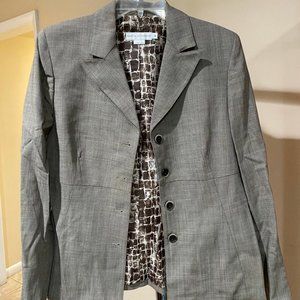 Gray blazer